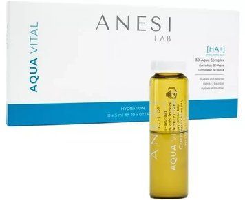 Концентрат-сироватка для глибинного зволоження шкіри обличчя Anesi Aqua Vital 3d-Aqua Complex 10 шт 2792728302 фото