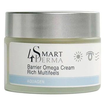 Роскошный питательный крем с церамидами Smart4Derma Barrier Omega Cream Rich Multifeels S4D525 фото