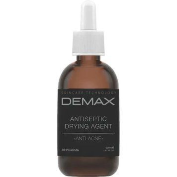 Антибактериальная сыворотка для локального лечения акне Demax Antiseptic Drying Agent 50 мл 146-1 фото