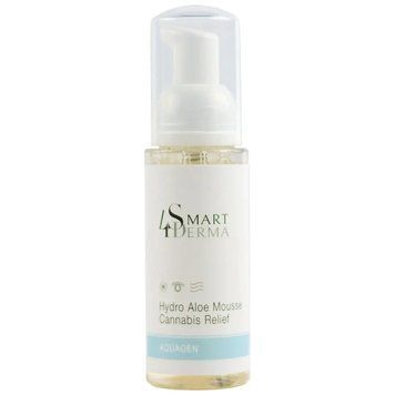 Пенка для деликатного очищения сухой и чувствительной кожи Smart4Derma Hydro Aloe Mousse Cannabis Relief S4D504 фото