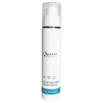 Мануки-маска для восстановления микробиома и себорегуляции Smart4Derma Manuki Sebo-Mask Blemish Solution S4D306-1 фото