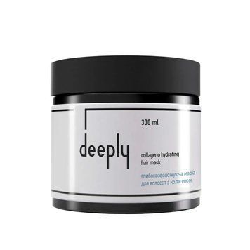 Глибокозволожуюча маска для волосся з колагеном deeply collageno hydrating hair mask DP0038 фото