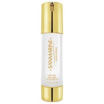 Крем для лица со стволовыми клетками яблока Sanmarine Face Cream With Apple Stem Cells 50 мл 2478288862 фото