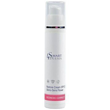 Дневной крем для чувствительной кожи с куперозом SPF 20 Smart4Derma Restore Cream Skino-Sens Flower 50 мл S4D800 фото
