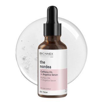 Сироватка для шкіри навколо очей Bionnex The Nordea Caffeine 5% + Angelica Serum 5170500 фото